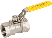 Series SC101 316 Stainless Steel One-Piece Ball Valve